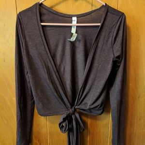 Lululemon wrap top